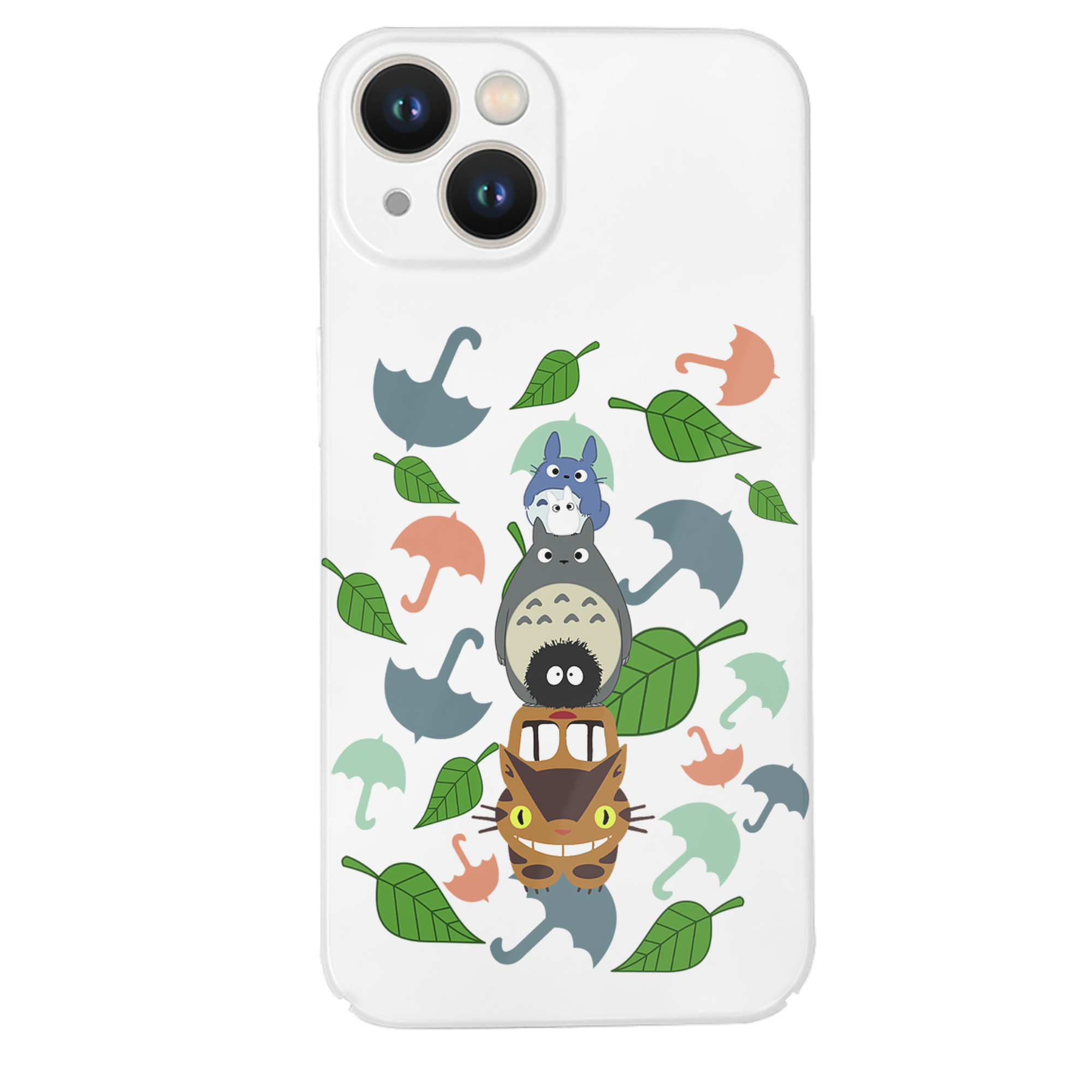 （画像用） となりのトトロ 草壁メイ 草壁サツキ My Neighbor Totoro Satsuki Kusakabe Mei Kusakabe 【iPhone 14シリーズ対応】ハードケース